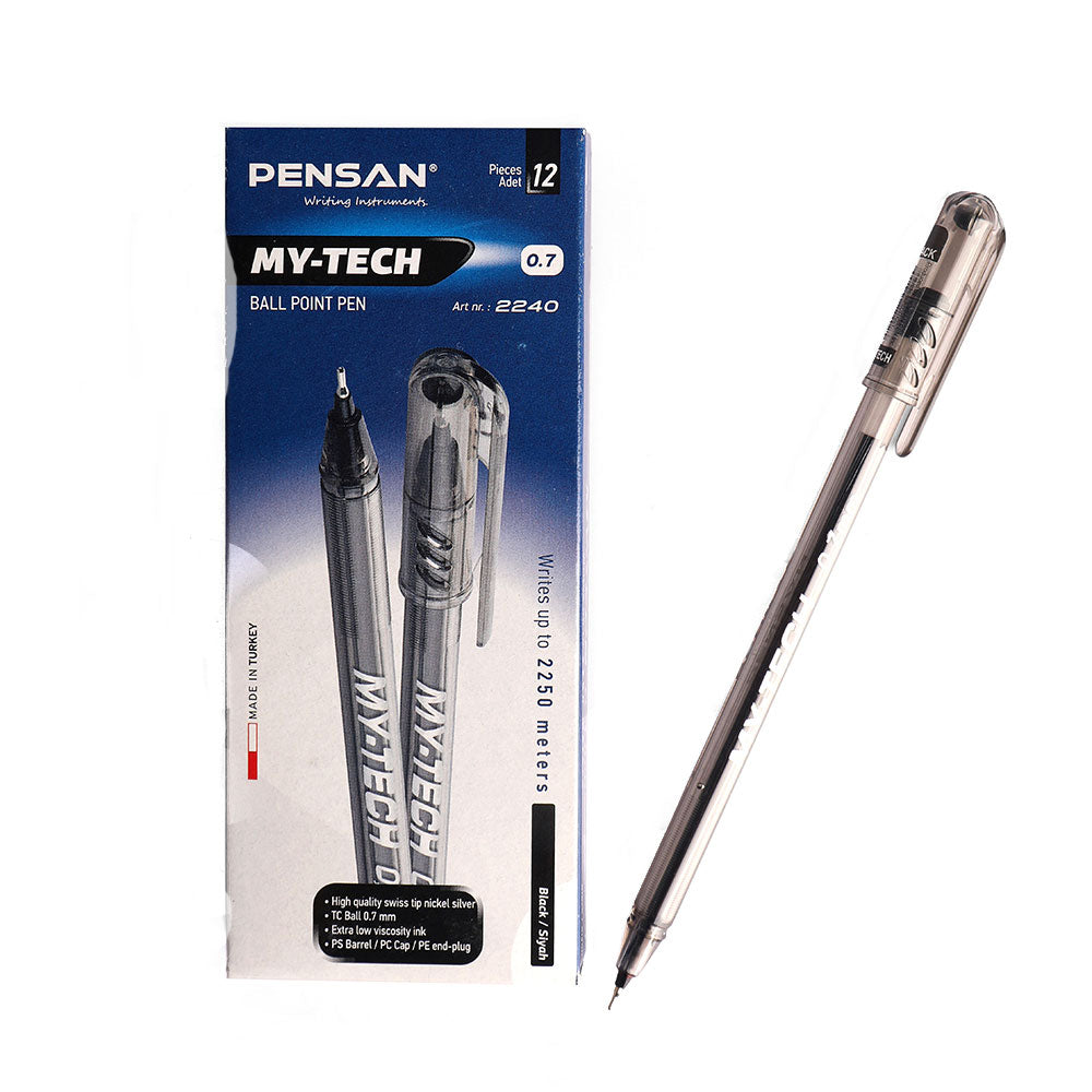 Pensan My-Tech Ballpoint pen 0.7 - pack of 12