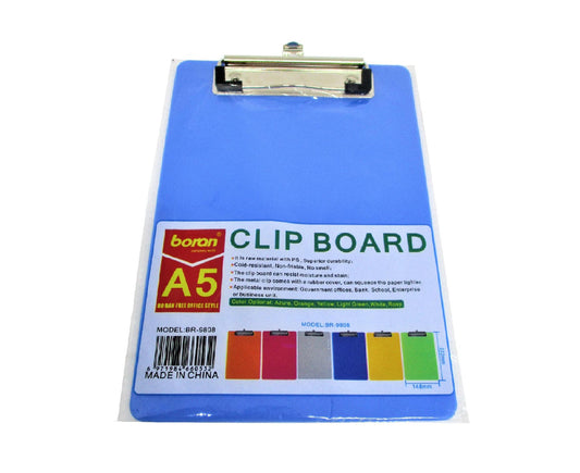 Clipboard A5 size - metal clip