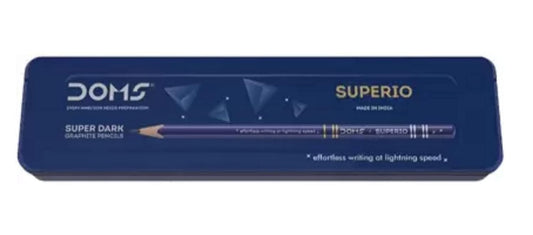 Doms Superio - Super Dark Graphite pencil - pack of 10