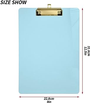 Clipboard A4 size - metal clip