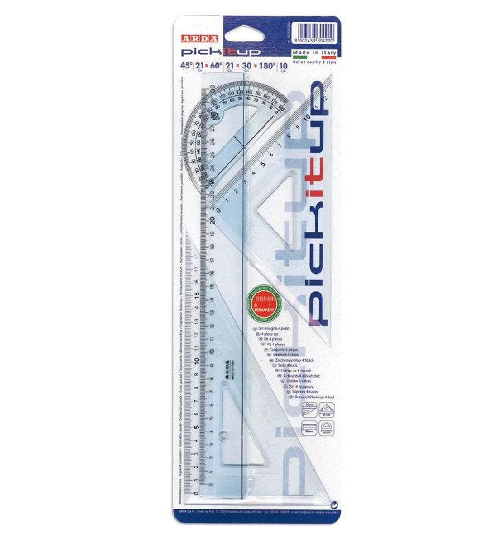 ARDA Ruler set - 4 pcs