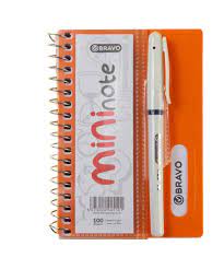 Bravo mini notebook - free pen