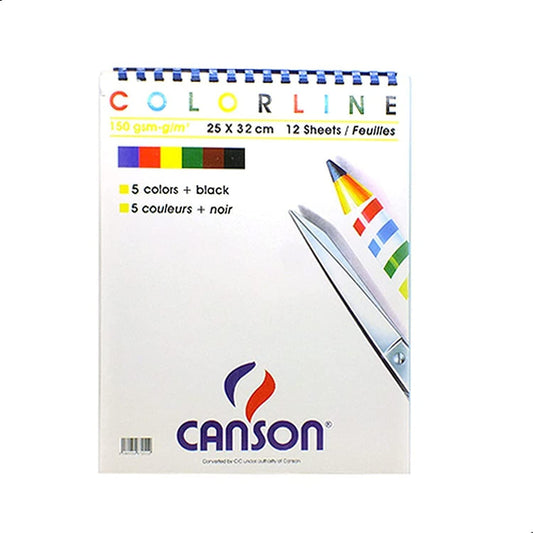 Canson colorline Sketchbook - 12 sheets