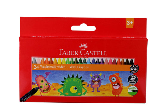 Faber-Castell 24 wax crayons