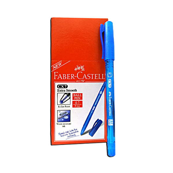 Faber Castell ball pen 0.7m - Extra smooth- Pack of 10