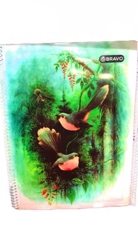 Bravo 80 Pages Spiral notebook - Bird