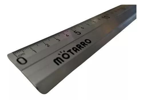 MOTARRO 20cm aluminum ruler