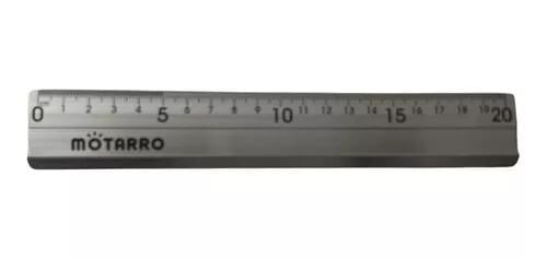 MOTARRO 20cm aluminum ruler