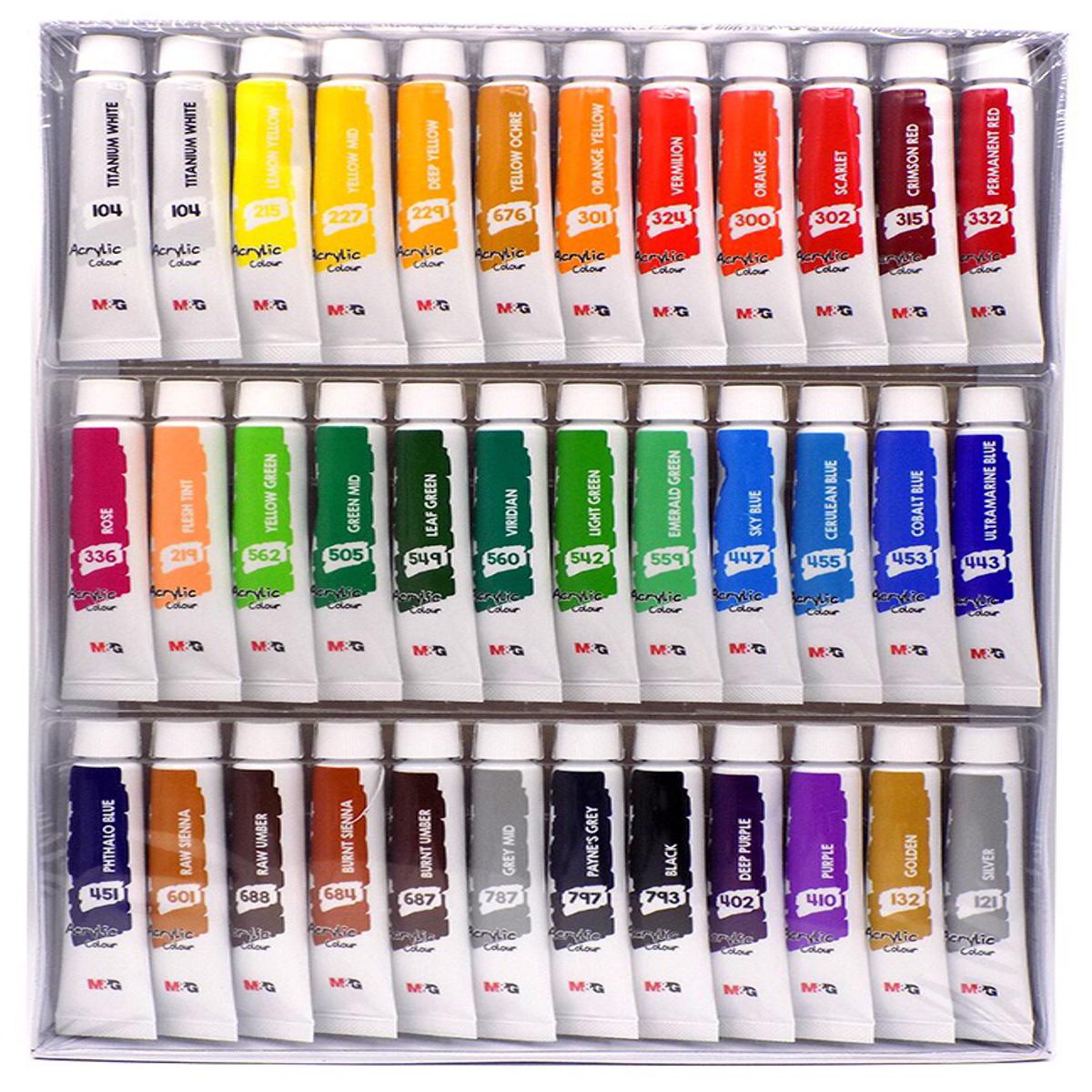 M&G Acrylic Paint - 36 colors