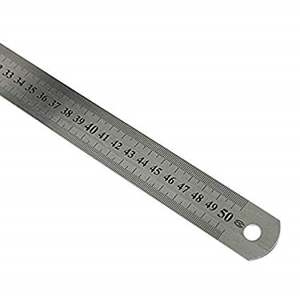 Metal ruler 50cm