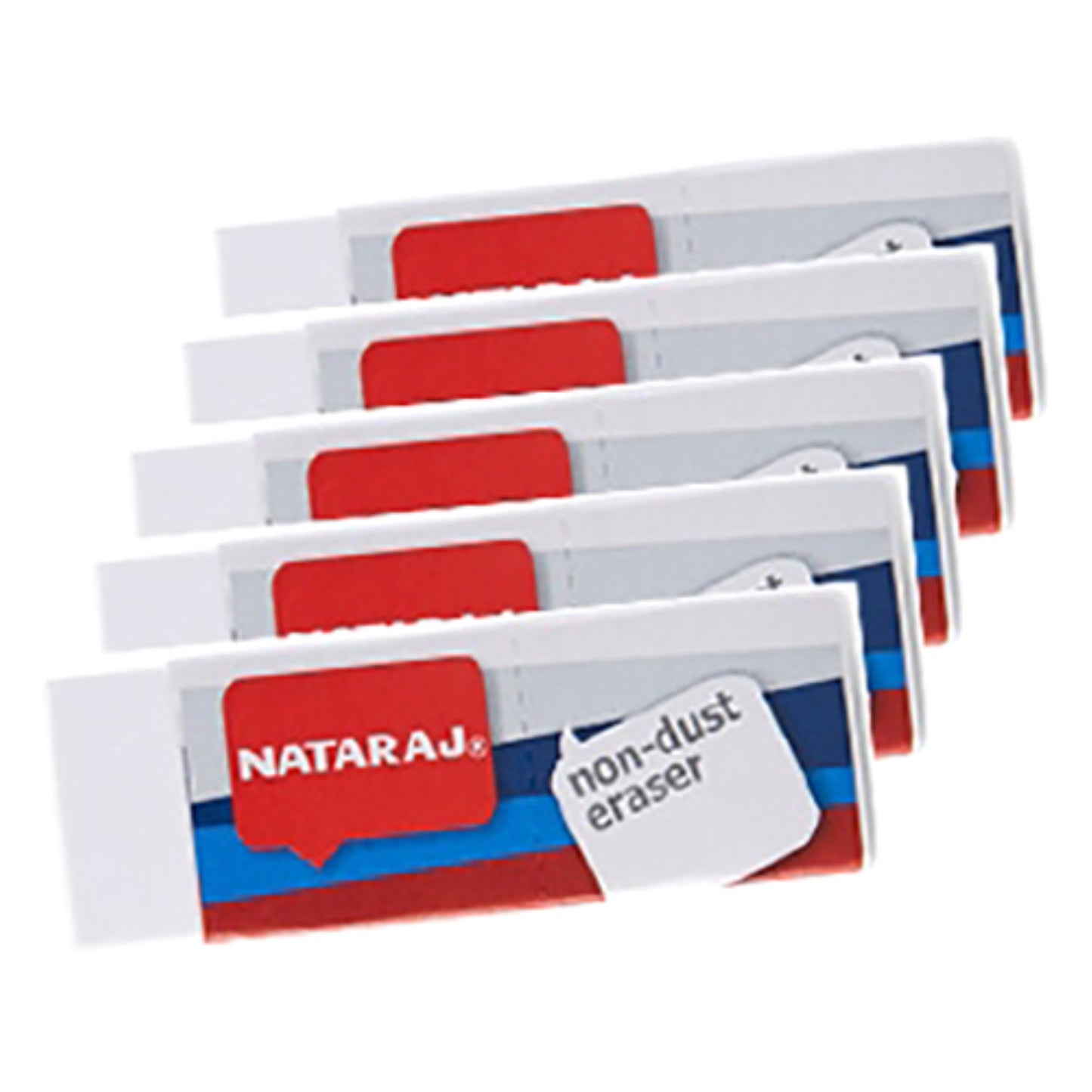 NATARAJ non-dust Jumbo eraser - 3pcs