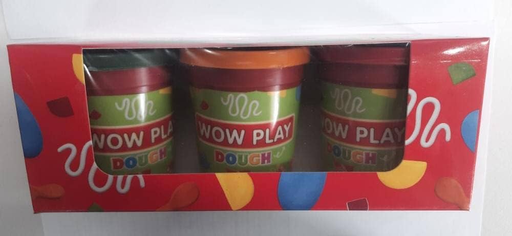 WOW Play dough - set of 3