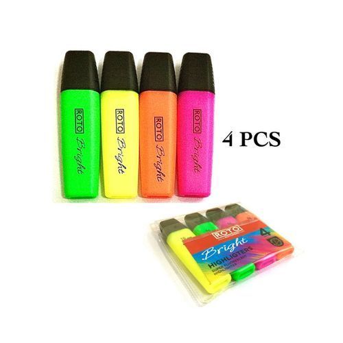 Roto bright  - set of 4 highlighters